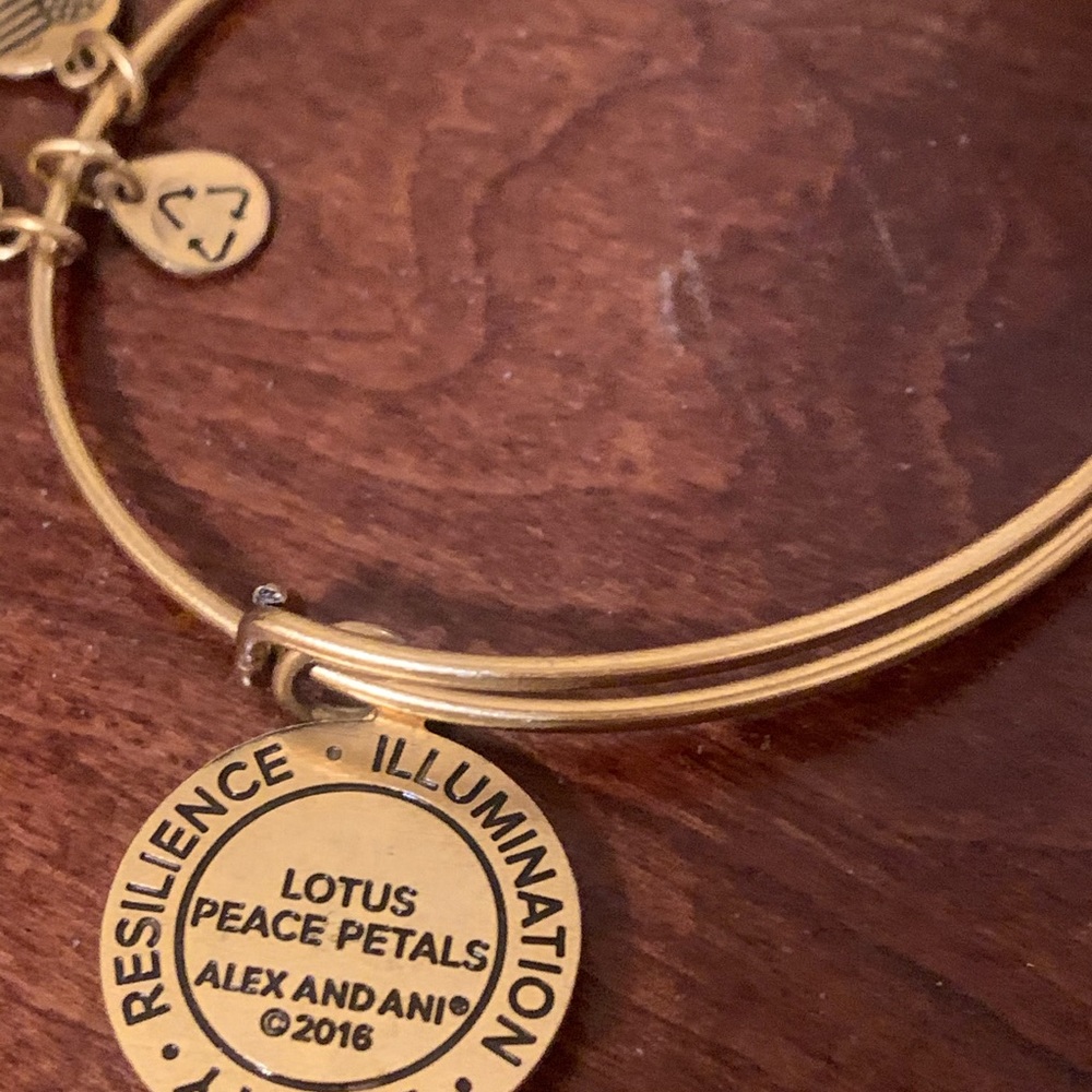 Alex and Ani Lotus Flower bracelet